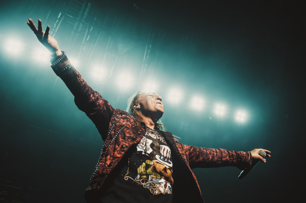 Helloween live in Prague 2025. Andi Deris on stage. Captured by official photographer Jovan Ristić